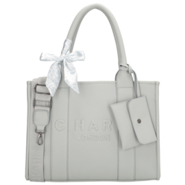 Charm London bond shopper licht blauw