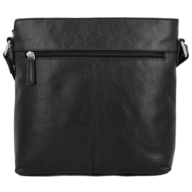 Hide & Stitches Mississppi schoudertas zwart