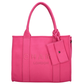 Charm London Bond shopper fuchsia