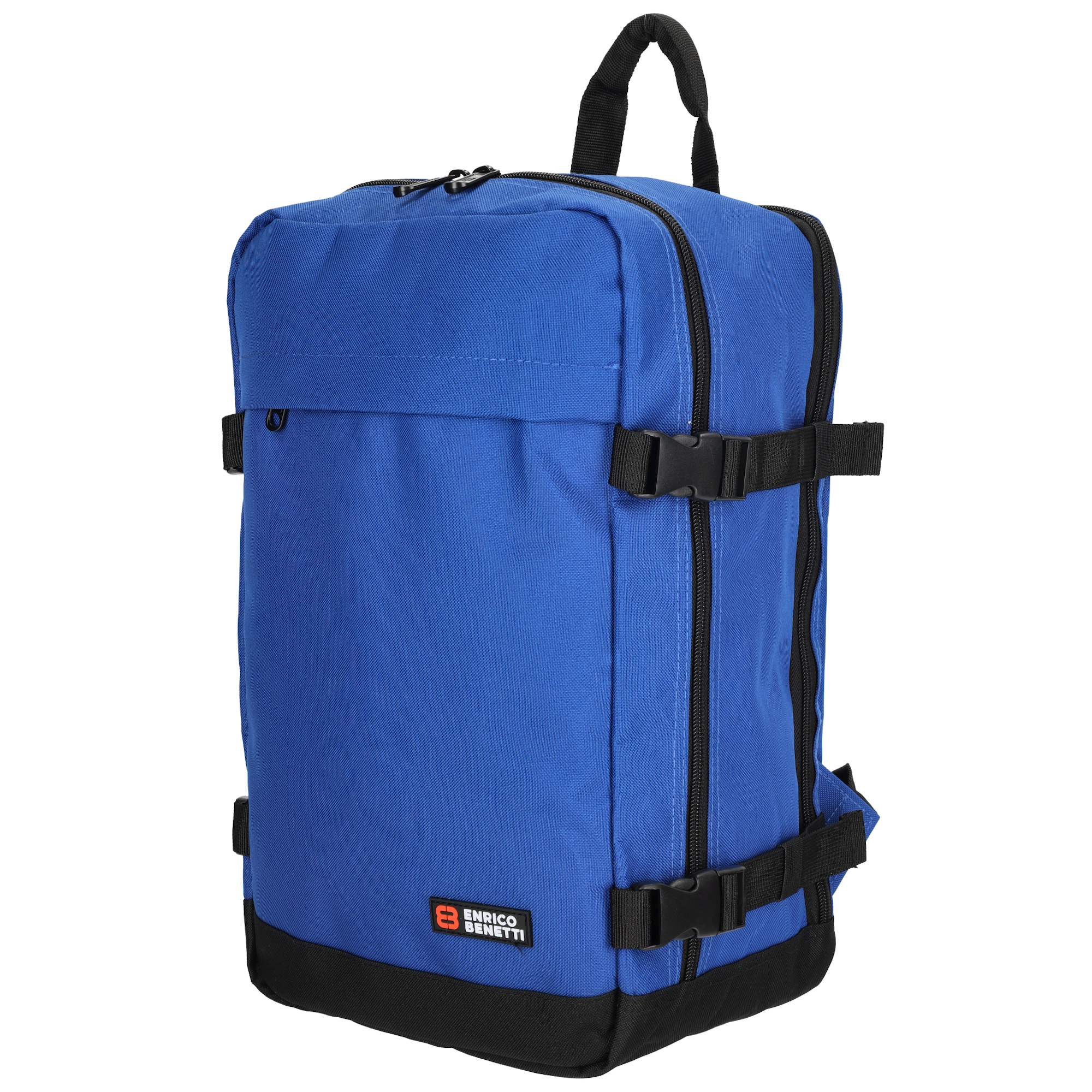 Enrico Benetti Amsterdam underseater - laptoptas staalblauw