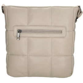 Charm London Manchester schoudertas licht taupe