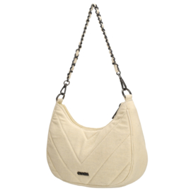 Charm London Hollywood schoudertas beige