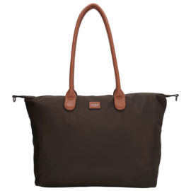 Charm London Buckingham handtas donkerbruin