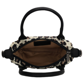 Charm London Buckingham handtas luipaard beige