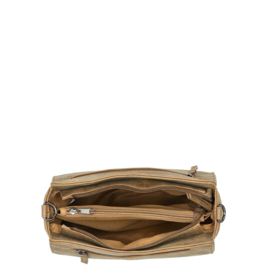 Enrico Benetti Stacey schoudertas camel