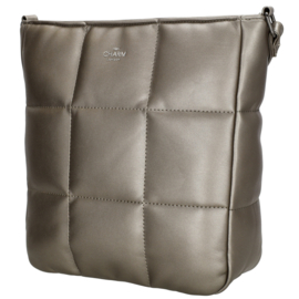 Charm London Manchester schoudertas pewter