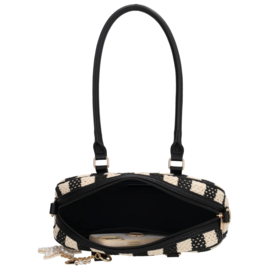 Charm London Capri handtas zacht zwart