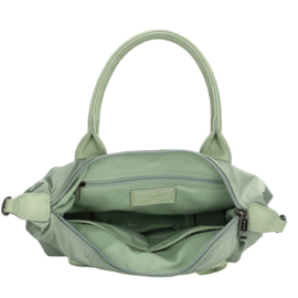 Charm London Buckingham mono handtas licht groen