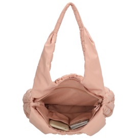 Beagles Valencia schoudertas oud roze