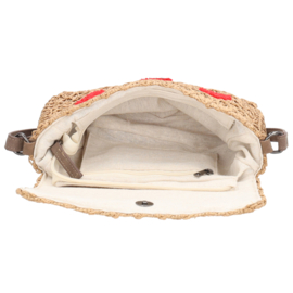 Zebra Trends Sola crossbodytas aarbei