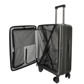 Enrico Benetti Romero koffer 65 cm anthracite