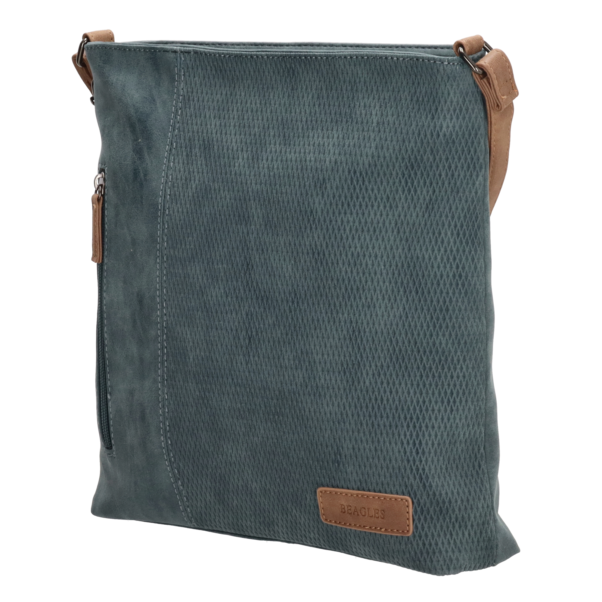 Beagles schoudertas jeans blauw