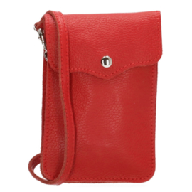 Charm London Elisa telefoontasje rood