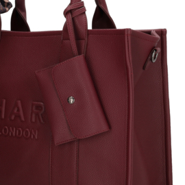 Charm London bond shopper bordeaux