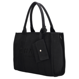 Charm London Bond shopper zwart