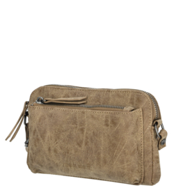 Enrico Benetti Zoë schoudertas camel