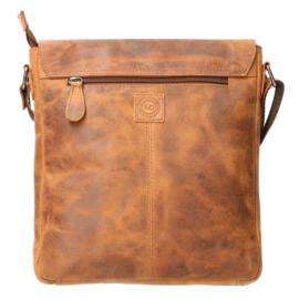 Leather Design schoudertas hunter