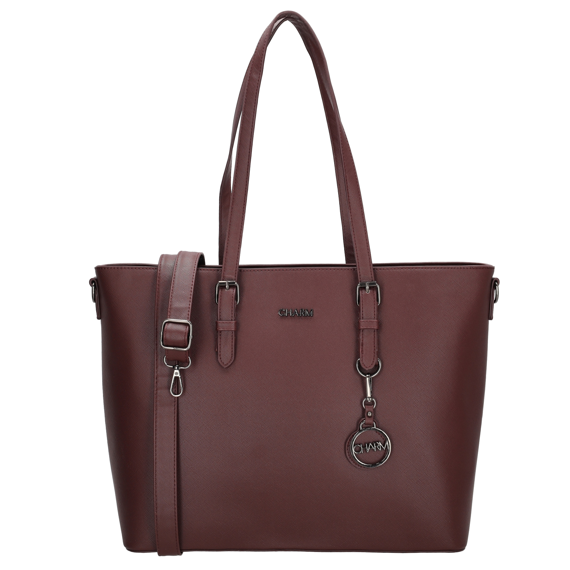 Charm London shopper Birmingham bordeaux rood