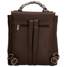Charm London The Hamtons rugtas donkerbruin