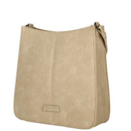 Enrico Benetti Roza schoudertas taupe