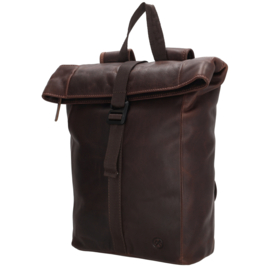 Hide & Stitches Japura rugtas donker bruin