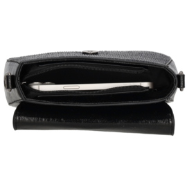 Charm London Kingsway schoudertas zwart