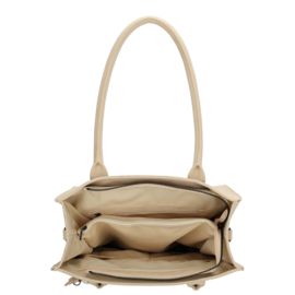 Zebra Trends Rosalyn shopper donker beige