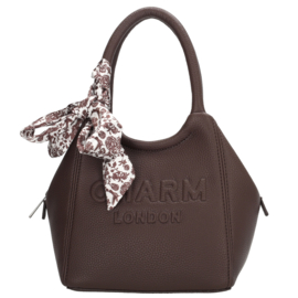 Charm London bond street handtas donker bruin