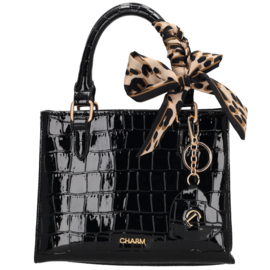 Charm London knightsbridge handtas zwart