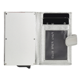 Double-D FH-serie safety wallet zilver