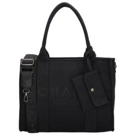 Charm London Bond shopper zwart