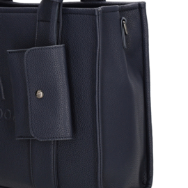 Charm London bond shopper blauw