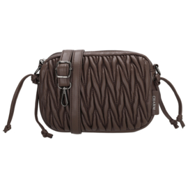 Charm London West End schoudertas donker bruin