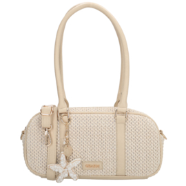 Charm London Capri handtas zacht beige