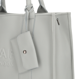 Charm London bond shopper licht blauw
