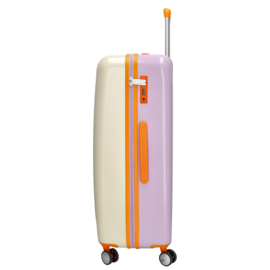 Charm London travel koffer beige-multi