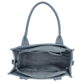 Charm London bond shopper licht blauw