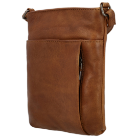 Hide & Stitches Earth schoudertas bruin