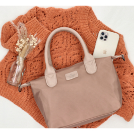 Charm London Buckingham mono handtas licht taope