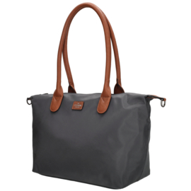 Charm London Buckingham handtas olifant grijs