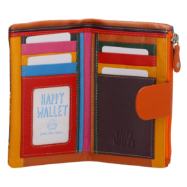 happy Wallet portemonnee multicolour Aztec