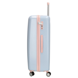 Charm London travel koffer babyblauw