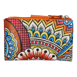 happy Wallet portemonnee multicolour aztec
