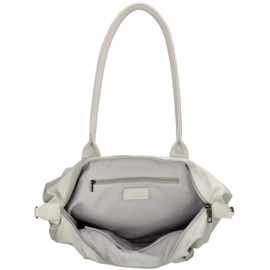 Charm London Buckingham mono shopper licht grijs
