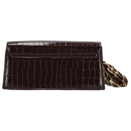 Charm London knightsbridge handtas donker bruin