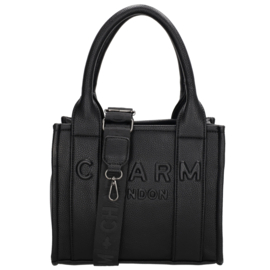 Charm London bond handtas zwart