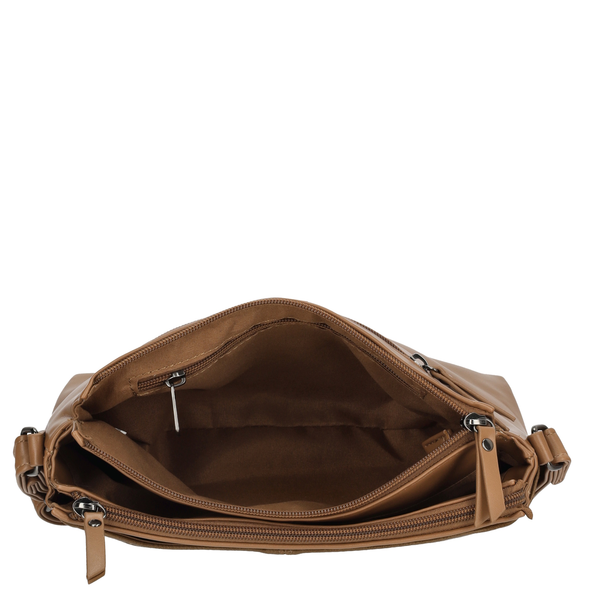 Enrico Benetti Yvonne crossbody tas camel