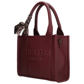 Charm London bond handtas bordeaux