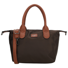 Charm London Buckingham handtas donkerbruin
