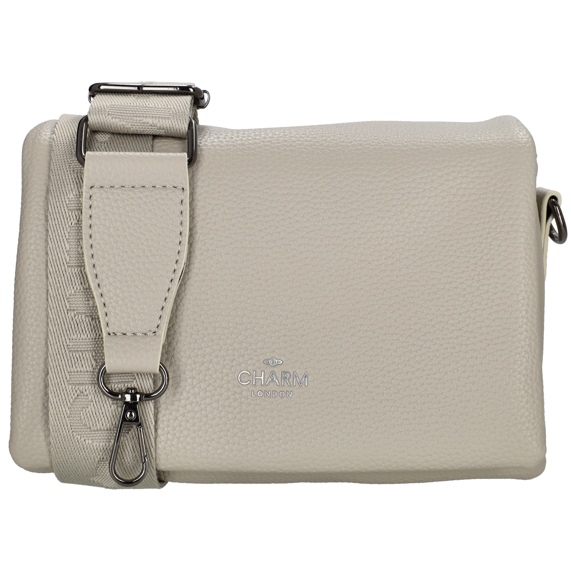 Charm London Pentonville schoudertas licht grijs